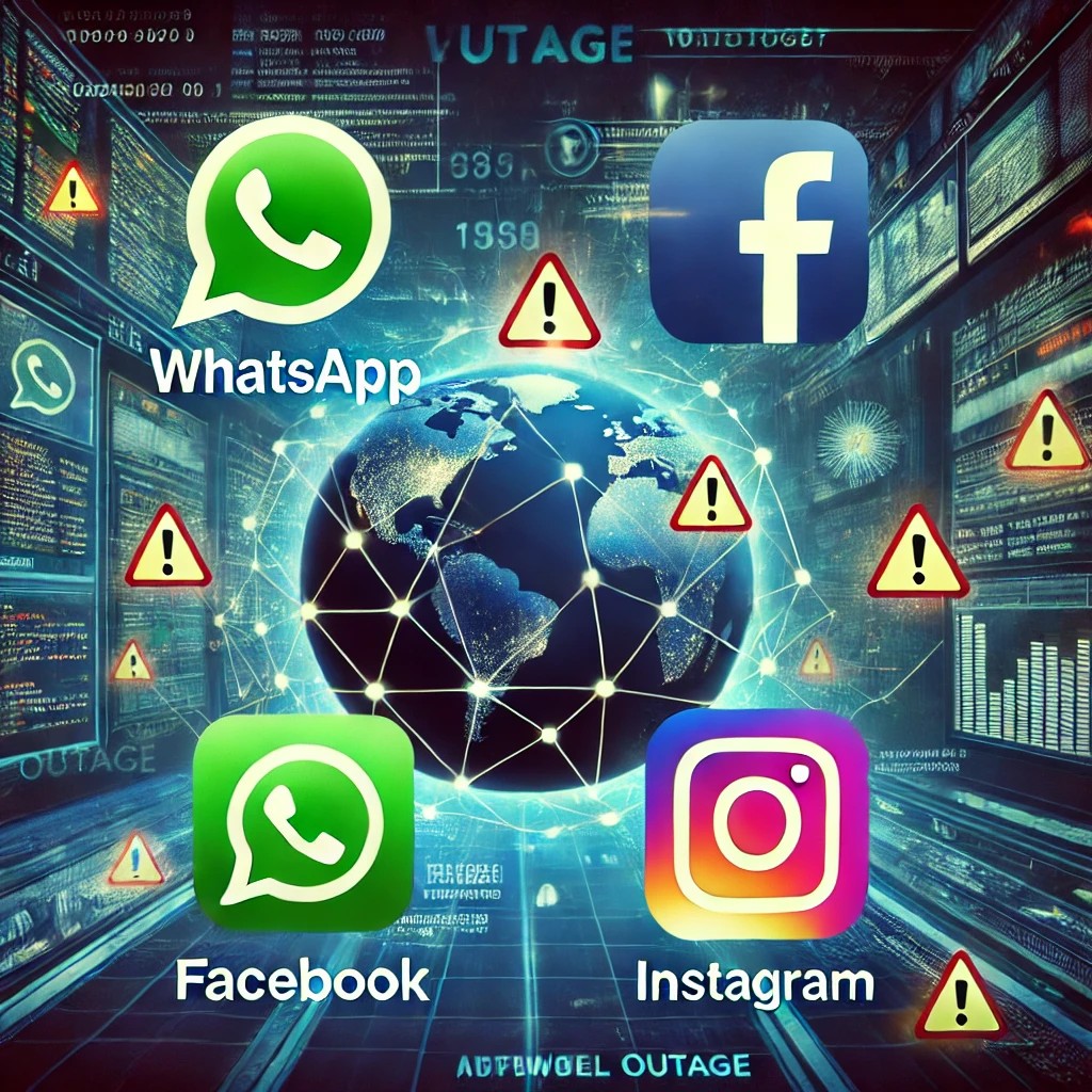 WhatsApp Down , Facebook Down , Instagram Down: Global Outage Causes 1 file