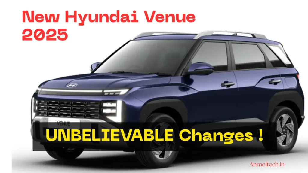 The All-New Hyundai Venue 2025 Breaks Cover — Sharper Looks, Smart Tech, and a Big Surprise for Diesel Lovers! 1 Hyundai Venue 2025 12 Big Changes That Make This New Model