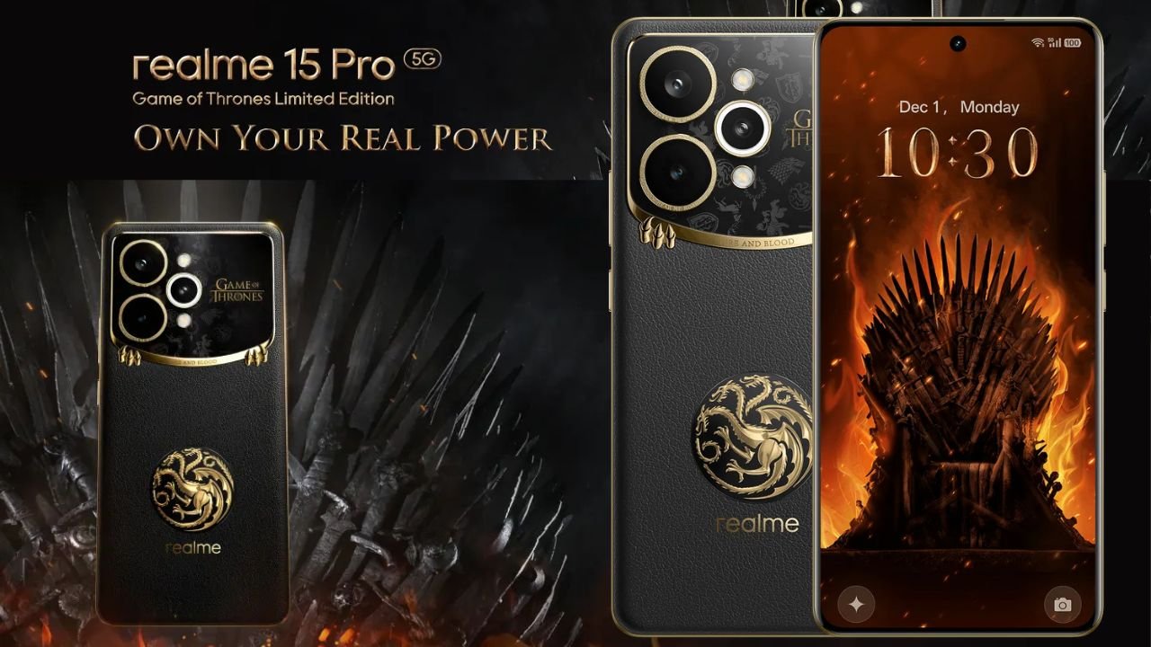 realme 15 Pro Game of Thrones Edition Limited Units, Legendary Design
